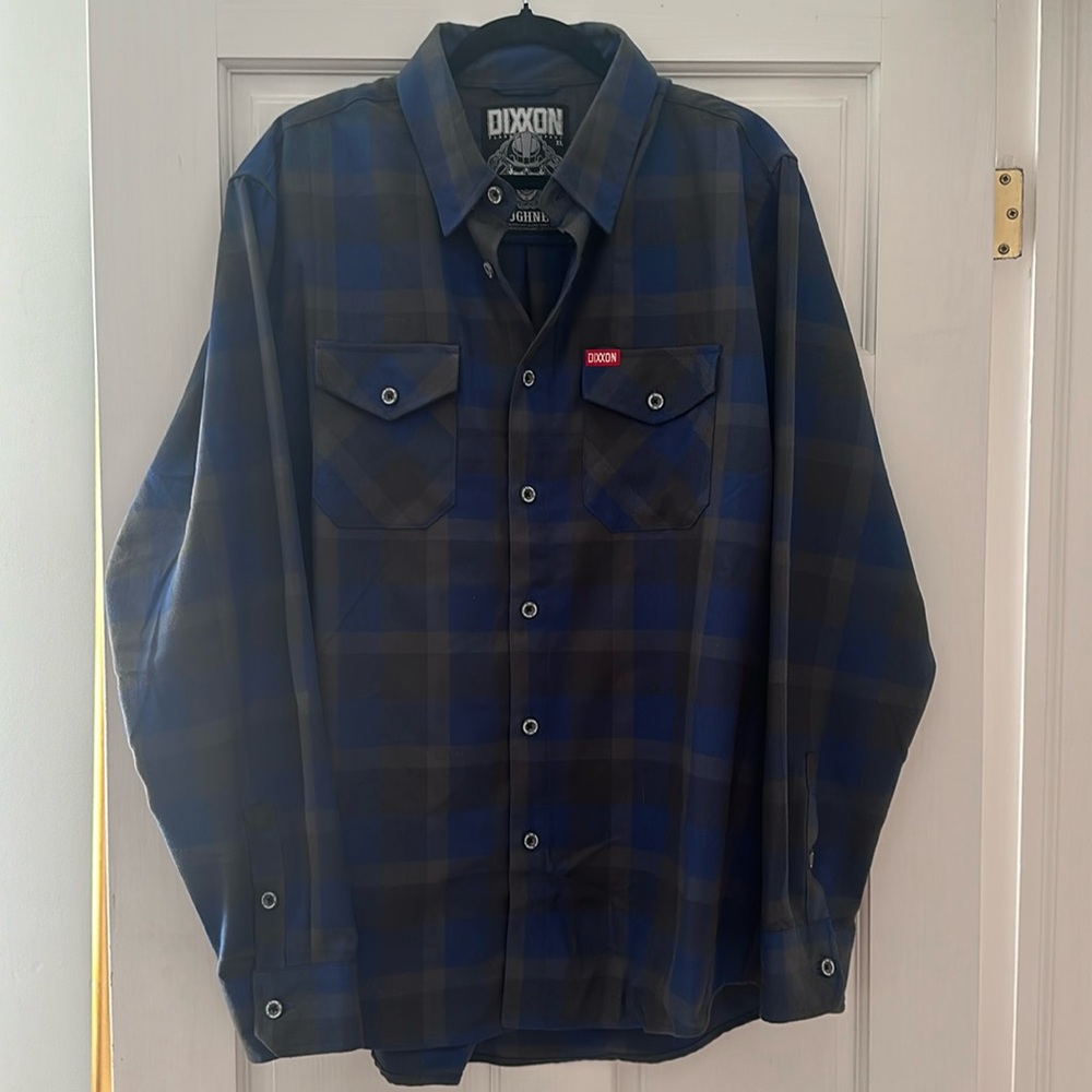 Dixxon Roughneck plaid flannel men’s shirt